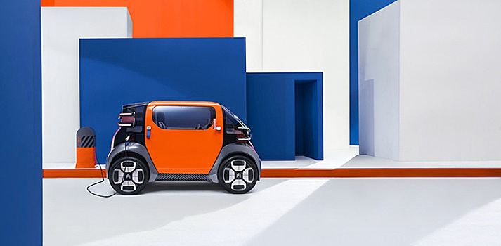 «Мозг» Citroen в чистом виде: Ami One Concept – гость из будущего