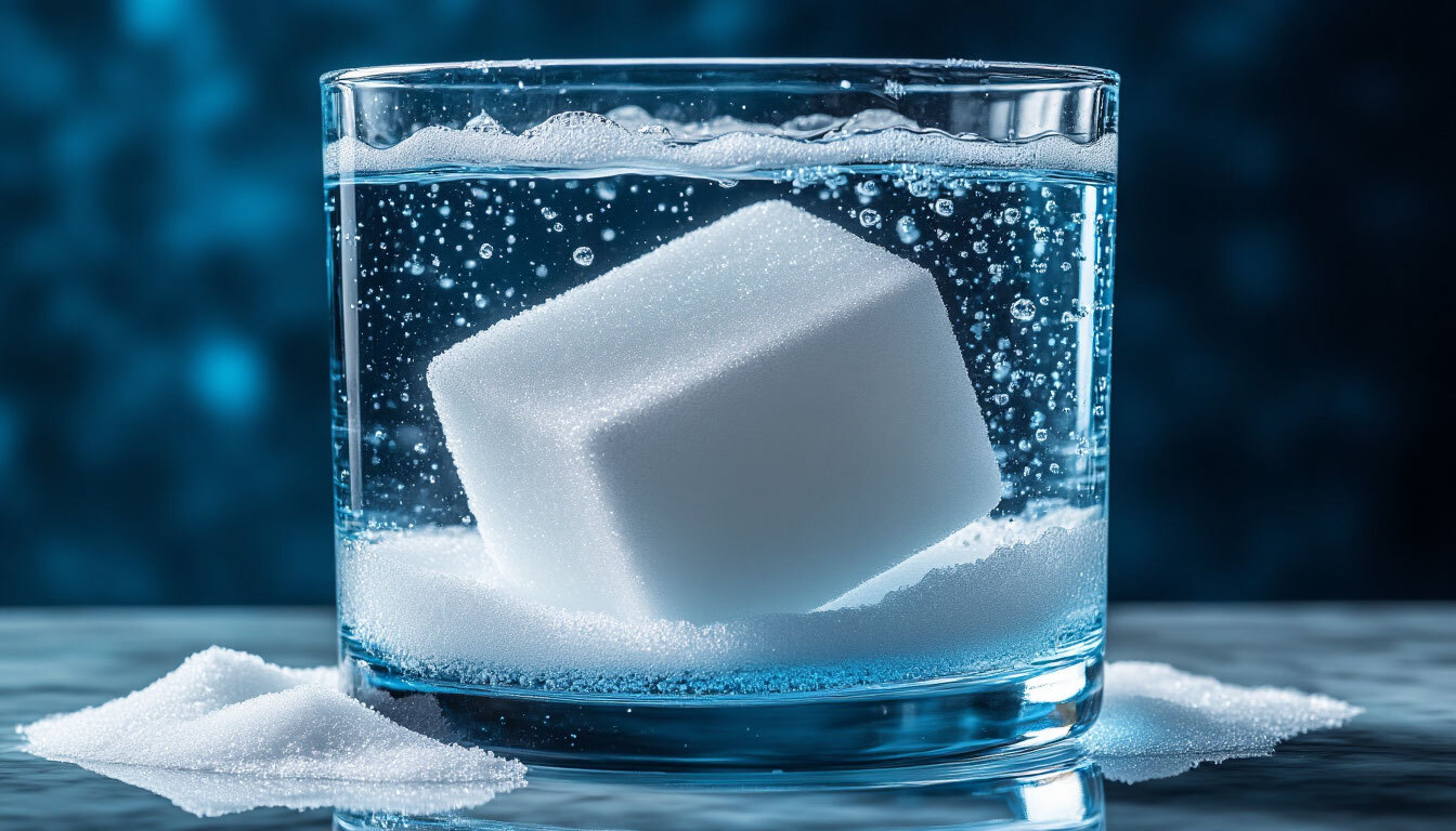 Российские ученые раскрыли сложное поведение молекул сахара в воде