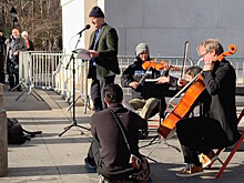 Билл Мюррей спел хиты из "Вестсайдской истории" под открытым небом