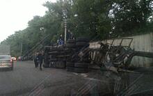 Пятничные опрокидывания в Курской области: грузовик, «ГАЗель» и минивэн
