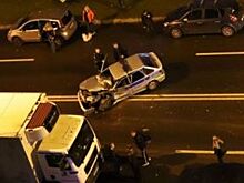 Сотрудники Росгвардии попали в ДТП на юге Санкт-Петербурга