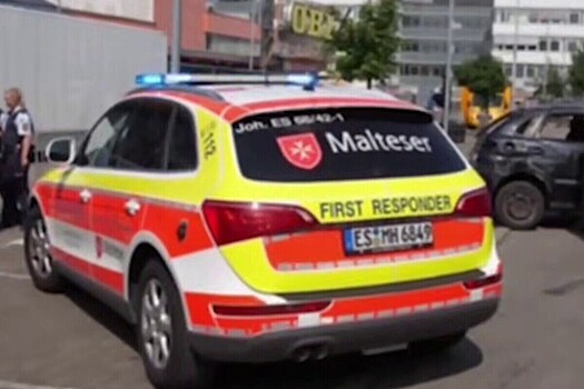 Автомобиль врезался в зрителей на автошоу в Германии