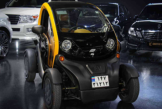 В Иране представили крошечный 20-сильный электрокар