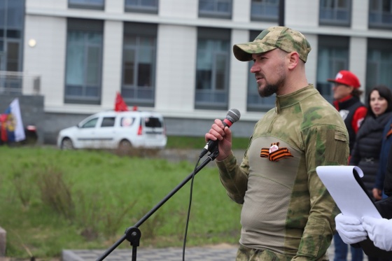 В Омске прошла патриотическая акция «Майский вальс»