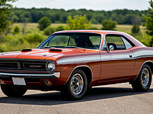 Владелец восстановил маслкар Plymouth Barracuda 1969