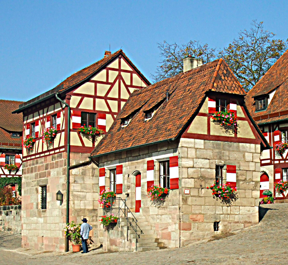 Площадь Тиргартен, Нюрнберг, Германия