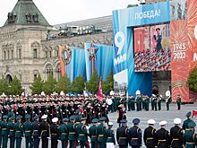 Казак из Армавира принял участие в параде Победы на Красной площади