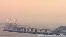 Минобороны России сообщило об уничтожении пытавшегося атаковать Крымский мост украинского морского беспилотника