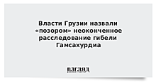 Власти Грузии назвали «позором» неоконченное расследование гибели Гамсахурдиа