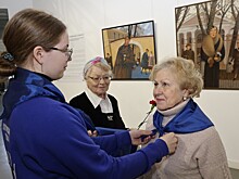 В Нижнем Новгороде стартовала международная акция «Синий платочек Победы»