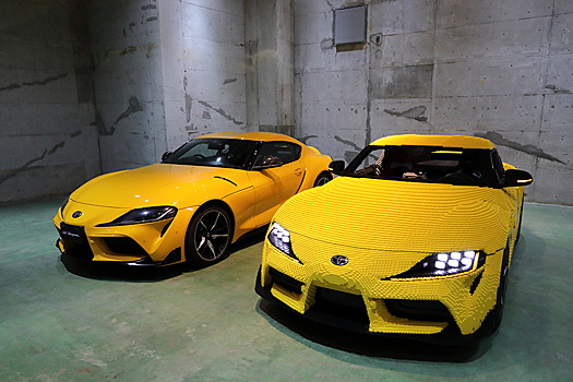 Toyota GR сотрудничает с Lego для постройки полноразмерной управляемой Supra из 480 000 деталей
