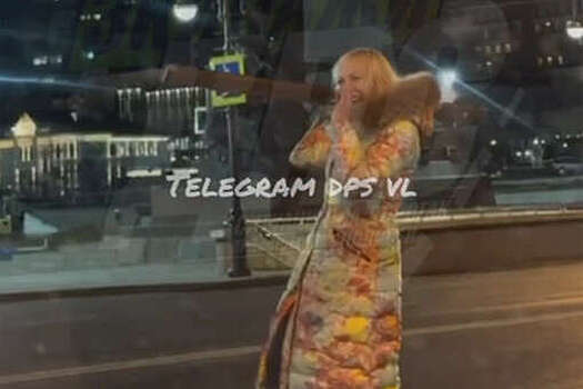 Во Владивостоке на видео попала женщина, которая бросалась с дубиной на машины