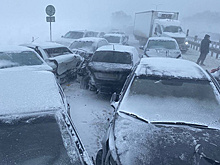 На трассе Тамбов - Пенза столкнулись более 20 машин