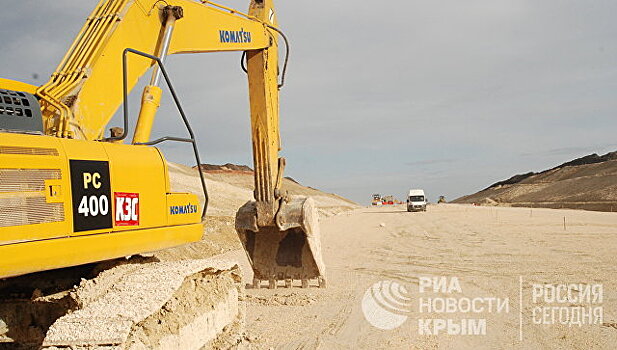 Завершение строительства дороги Дубки – Левадки перенесли на конец года