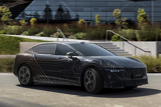 Седан Zeekr от корпорации Geely: первые официальные фото
