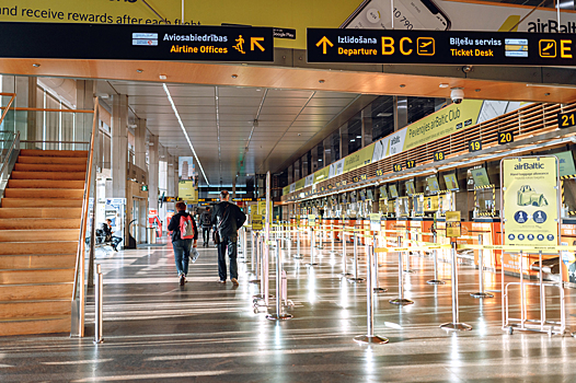 Летом из аэропорта Рига будет доступно 100 прямых направлений