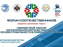 В Дагестане открылся III Международный форум соотечественников, приуроченный к 100-летию со дня рождения народного поэта Дагестана Расула Гамзатова