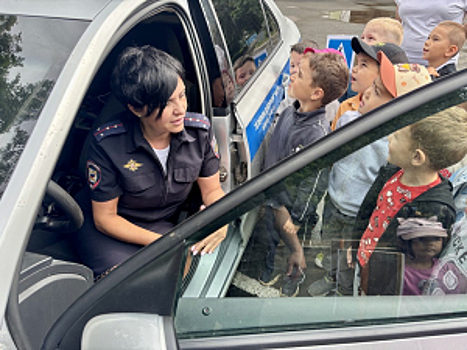 Сотрудники Госавтоинспекции Оренбургской области провели урок безопасности в детском саду