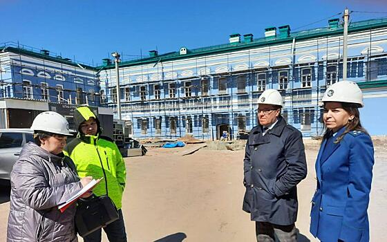 Прокуратура показала ход ремонта гимназии № 2 в Рязани