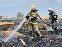 Жителей Калмыкии предупредили об огромной опасности степных пожаров