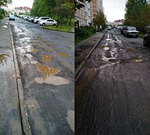Дорога после ремонта в Костроме стала хуже, чем была