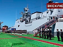 ВМС Индии приняли в Калининграде фрегат проекта 11356 «Тамал»