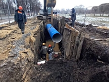 Водопроводную магистраль на проспекте Металлистов реконструируют до конца года