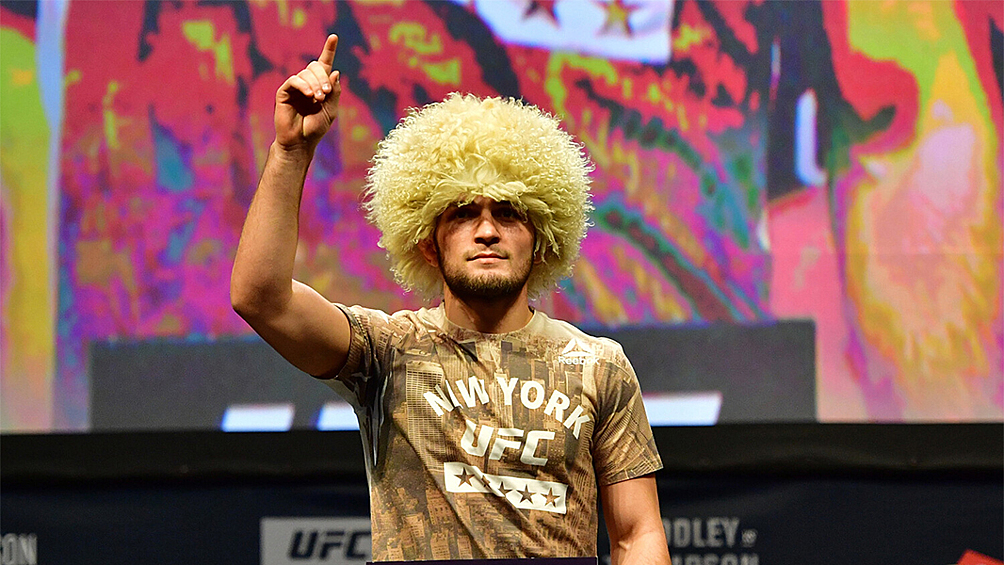 Хабиб Нурмагомедов в Нью-Йорке, 2016 год