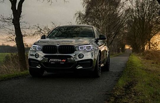 Тюнеры создали «зеркальный» BMW X6 M50d