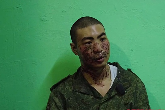 Появилось видео допроса первого взятого в плен наемника из Вьетнама