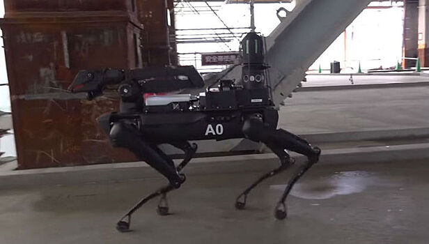 Под контролем: робот-собака Spot инспектирует строительные площадки