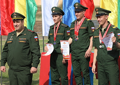В Забайкалье завершились чемпионаты ВВО по военно-спортивному многоборью