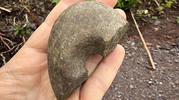 В Норвегии нашли редкий каменный молот, которому 9000 лет