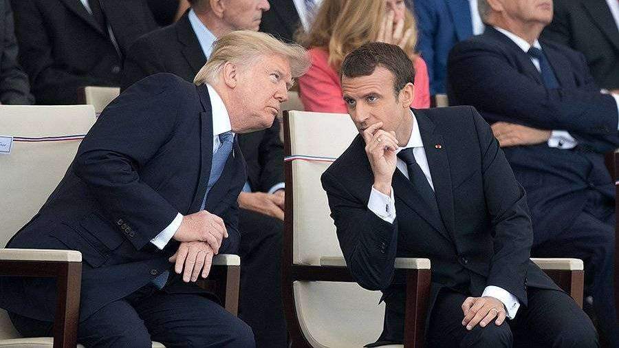 Визит в Вашингтон вынудил Макрона переобуться в воздухе