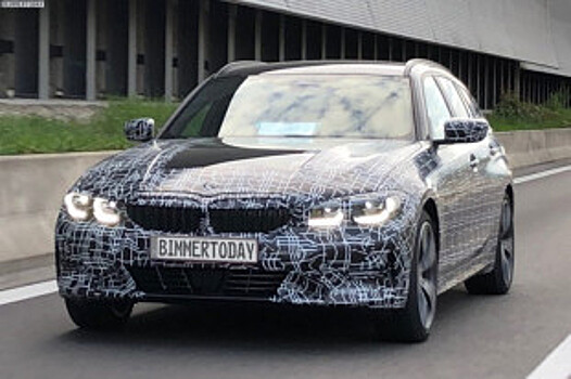 Первые фотографии G20 новый BMW 3 Series Touring G21 2019