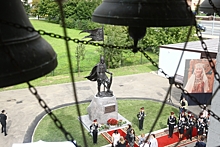 Памятник Александру Невскому установили в районе Проспект Вернадского