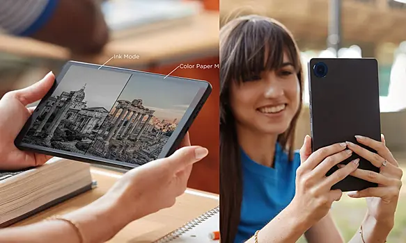 TCL показала компактный планшет за $199 с экраном «как бумага»