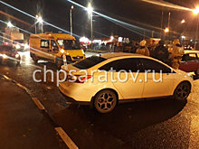 В аварии в районе аэропорта пострадали три человека