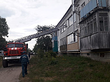 Пожар произошел в жилом доме в Коврове на площади 1,5 тыс. кв. метров