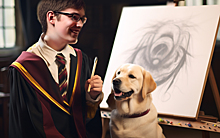 Вечеринка по "Гарри Поттеру", рисование в библиотеке, лечение собаками - нескучные выходные в Омске