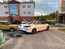 В Костомукше иномарка сбила шестилетнюю девочку