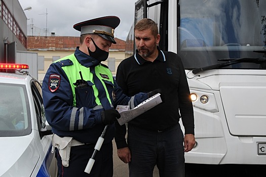 Нарушителей правил перевозок наказали полицейские