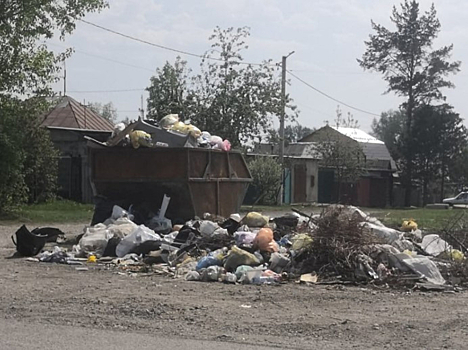 Кемеровчане пожаловались на разрастающуюся свалку в черте города