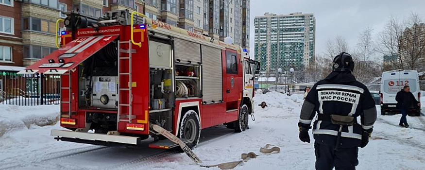 В поликлинике ЖК «Изумрудные холмы» в Красногорске прошли пожарные учения