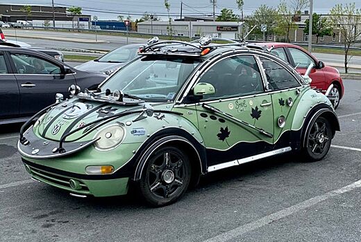 Посмотрите на очень странный Volkswagen Beetle в стиле «Безумного Макса»