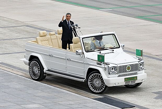 Mercedes G-класса президента Туркмениста: круче, чем Mercedes-Maybach G650 Landaulet