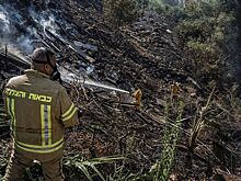 В Иерусалиме лесные пожары заблокировал шоссе: люди бросают машины и спасаются бегством