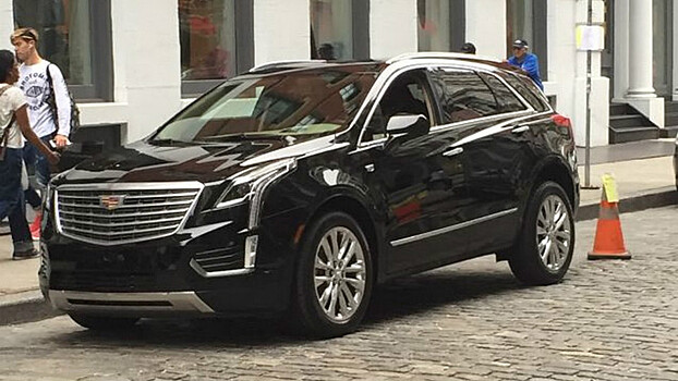 Cadillac XT5 сфотографировали без камуфляжа