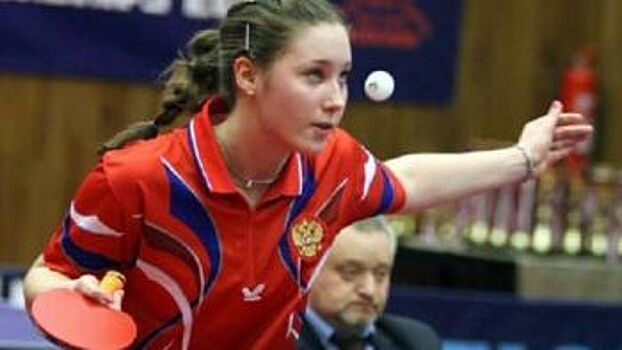 Нижегородка завоевала две медали чемпионата России по настольному теннису