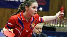 Нижегородка завоевала две медали чемпионата России по настольному теннису